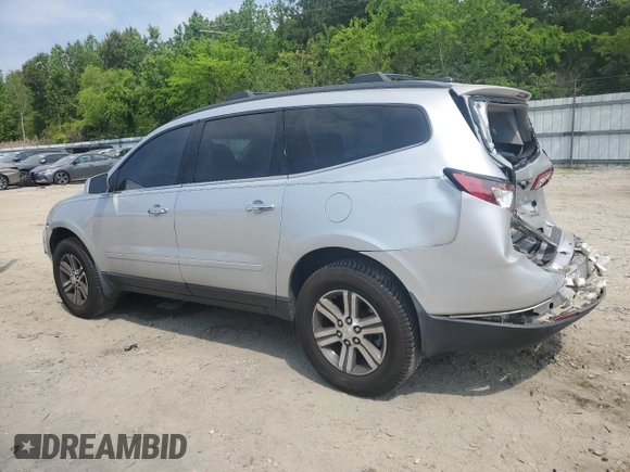 2016 Chevrolet Traverse LT z VIN 1GNKRGKD6GJ136586, wystawiony jako Copart lot #55049905 z przebiegiem 124 681 mil mil oraz Szkoda całkowita • Salvage title. Historia ofert i sprzedaży dostępna na DreamBid. Obrazek 2.