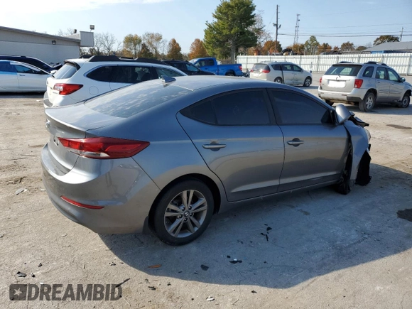 2018 Hyundai Elantra SEL with VIN 5NPD84LF9JH269555, listed as a Copart auction lot 77937644 with Not Provided miles and Salvage Title. Bid and sale history available at DreamBid. Image 3.