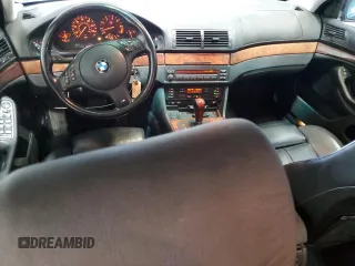 2002 BMW 5 Series 530i with VIN WBADT63472CK27789, listed as a Copart auction lot 51576315 with 195,482 mi miles and Salvage Title. Bid and sale history available at DreamBid. Image 8.