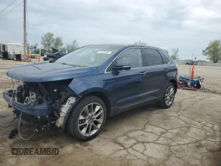 2017 Ford Edge Titanium z VIN 2FMPK4K88HBB09329, wystawiony jako Copart lot #54420565 z przebiegiem Nie podano mil oraz Szkoda całkowita • Salvage title. Historia ofert i sprzedaży dostępna na DreamBid. Obrazek 1.