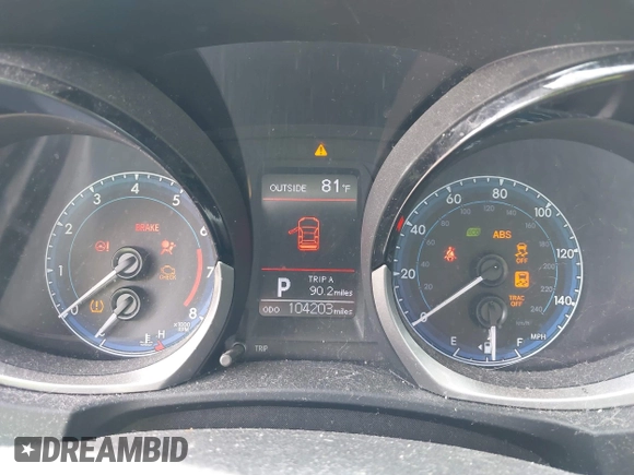 2016 Toyota Corolla L с VIN 2T1BURHE8GC517290, выставлен на аукционе IAAI как лот 42439530 с пробегом 104 103 миль миль и . История ставок и продаж доступна на DreamBid. Изображение 7.