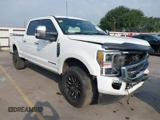 2021 Ford F-250 XL z VIN 1FT7W2BT5MED78338, wystawiony jako IAAI lot #42253995 z przebiegiem 86 350 mil mil oraz . Historia ofert i sprzedaży dostępna na DreamBid. Obrazek 1.