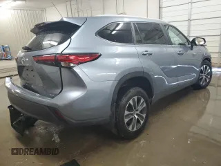 2023 Toyota Highlander L z VIN 5TDKDRAH6PS001750, wystawiony jako Copart lot #55078665 z przebiegiem 24 887 mil mil oraz Szkoda całkowita • Salvage title. Historia ofert i sprzedaży dostępna na DreamBid. Obrazek 3.