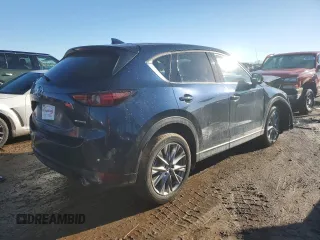 2021 Mazda CX-5 Grand Touring with VIN JM3KFBDM6M1499524, listed as a Copart auction lot 46604635 with 47,799 mi miles and Salvage Title. Bid and sale history available at carsss.com. Image 3.