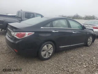 2013 Hyundai Sonata Hybrid with VIN KMHEC4A40DA089974, listed as a Copart auction lot 51865155 with 0 mi miles and Salvage Title. Bid and sale history available at carsss.com. Image 3.