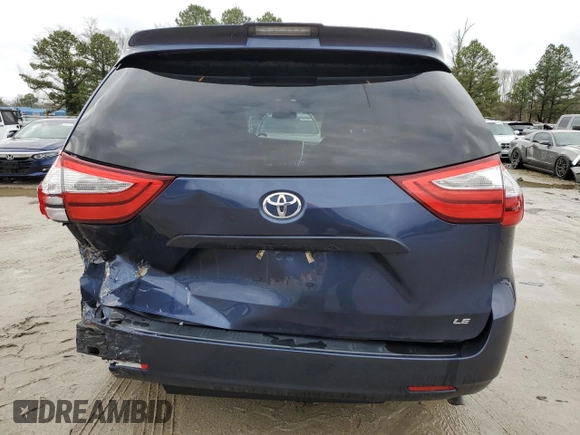 2018 Toyota Sienna LE Auto Access Seat with VIN 5TDKZ3DCXJS916879, listed as a Copart auction lot 44722805 with 79,076 mi miles and Salvage Title. Bid and sale history available at carsss.com. Image 6.