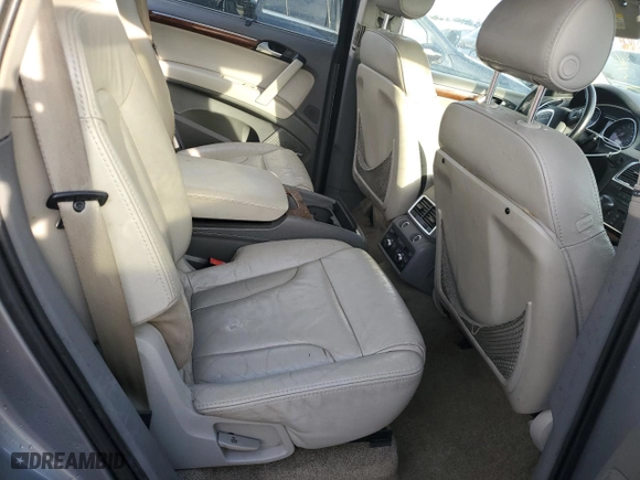 2007 Audi Q7 Premium with VIN WA1BV74LX7D037674, listed as a Copart auction lot 74876834 with 0 mi miles and Non Repairable. Bid and sale history available at carsss.com. Image 11.