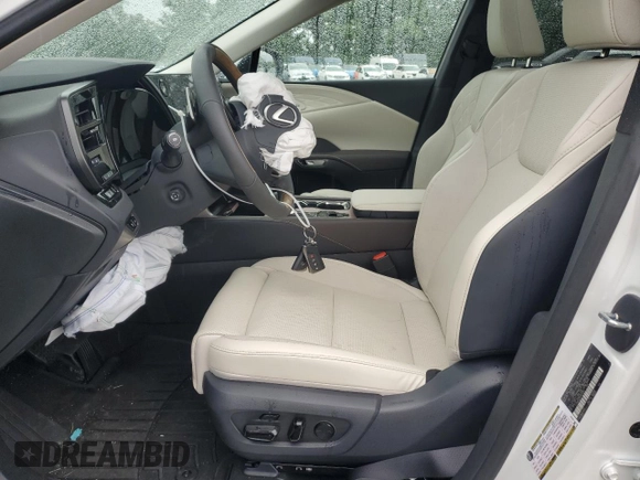 2025 Lexus RX 350h with VIN 2T2BBMCA6SC076955, listed as a Copart auction lot 63269815 with Not provided miles and Salvage title. Bid and sale history available at DreamBid. Image 7.