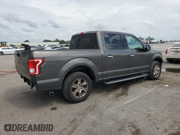 2017 Ford F-150 XL with VIN 1FTEW1C86HKD49367, listed as a Copart auction lot 62867715 with 107,896 mi miles and Salvage title. Bid and sale history available at DreamBid. Image 3.