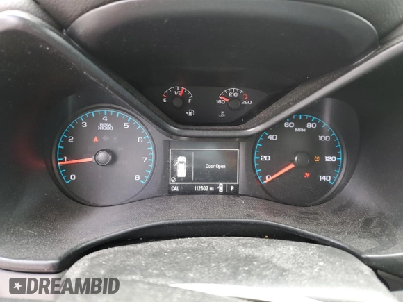 2017 Chevrolet Colorado 4WD WT with VIN 1GCGTBEN0H1260197, listed as a Copart auction lot 53129935 with 112,502 mi miles and Salvage title. Bid and sale history available at DreamBid. Image 9.