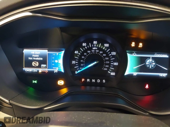 2019 Ford Fusion SE with VIN 3FA6P0HD1KR134313, listed as a IAAI auction lot 41024340 with 134,381 mi miles. Bid and sale history available at carsss.com. Image 7.