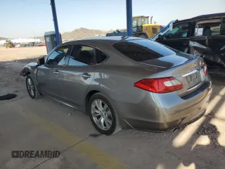 2011 Infiniti M with VIN JN1BY1AR4BM373111, listed as a Copart auction lot 70571954 with 220,099 mi miles and Salvage Title. Bid and sale history available at DreamBid. Image 2.