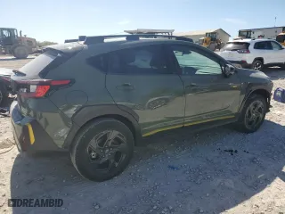 2024 Subaru Crosstrek Sport with VIN 4S4GUHF68R3707707, listed as a Copart auction lot 53302325 with 11,281 mi miles and Salvage Title. Bid and sale history available at carsss.com. Image 3.