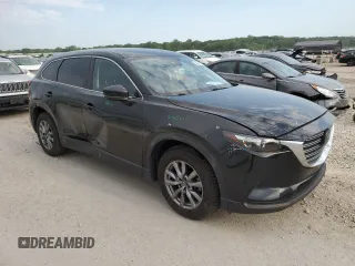 2018 Mazda CX-9 Sport with VIN JM3TCABY1J0225663, listed as a Copart auction lot 64998114 with 81,351 mi miles and Salvage Title. Bid and sale history available at DreamBid. Image 4.
