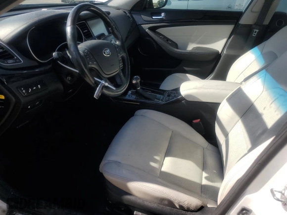 2014 Kia Cadenza Limited with VIN KNALN4D78E5141385, listed as a Copart auction lot 49593545 with 112,991 mi miles and Salvage Title. Bid and sale history available at carsss.com. Image 7.