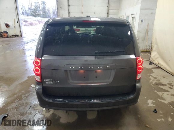 2016 Dodge Grand Caravan SXT with VIN 2C4RDGCG6GR135349, listed as a Copart auction lot 87276224 with 136,109 mi miles and Clean Title. Bid and sale history available at DreamBid. Image 6.