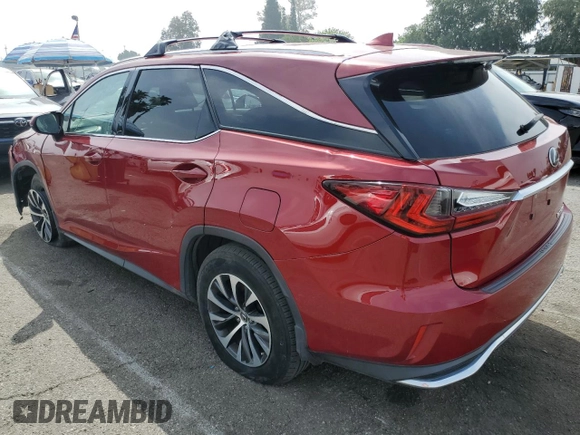 2020 Lexus RX 350L with VIN JTJHZKFA2L2024522, listed as a Copart auction lot 53118825 with 73,403 mi miles and Salvage title. Bid and sale history available at DreamBid. Image 2.