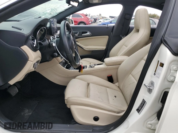 2018 Mercedes-Benz CLA 250 with VIN WDDSJ4EB1JN579906, listed as a Copart auction lot 48003845 with 93,765 mi miles and Salvage Title. Bid and sale history available at DreamBid. Image 7.