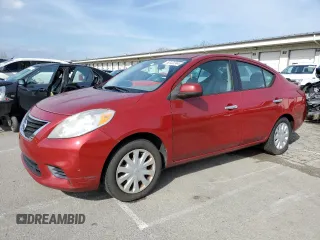 2014 Nissan Versa SV with VIN 3N1CN7AP0EL835693, listed as a Copart auction lot 50122244 with 163,742 mi miles and Non Repairable. Bid and sale history available at DreamBid. Image 1.