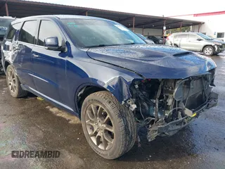 2018 Dodge Durango GT with VIN 1C4RDJDG9JC232072, listed as a IAAI auction lot 41794307 with 89,903 mi miles and . Bid and sale history available at carsss.com. Image 1.