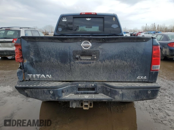2013 Nissan Titan Pro-4X with VIN 1N6AA0ECXDN314703, listed as a Copart auction lot 49507105 with 287,763 mi miles and Salvage title. Bid and sale history available at DreamBid. Image 6.