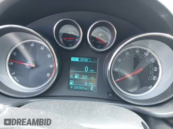 2013 Buick Regal GS с VIN 2G4GV5GVXD9241263, выставлен на аукционе IAAI как лот 42567850 с пробегом 87 053 миль миль и . История ставок и продаж доступна на DreamBid. Изображение 7.