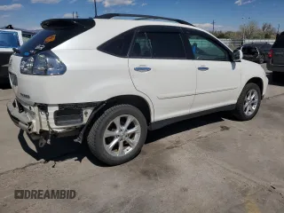 2008 Lexus RX with VIN 2T2HK31U48C082439, listed as a Copart auction lot 53052075 with 127,501 mi miles and Salvage Title. Bid and sale history available at carsss.com. Image 3.
