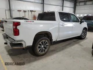 2022 Chevrolet Silverado 1500 LT with VIN 1GCPDDEK8NZ518672, listed as a Copart auction lot 83454114 with 40,850 mi miles and Salvage Title. Bid and sale history available at DreamBid. Image 3.