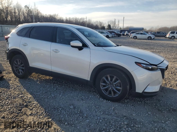 2023 Mazda CX-9 Touring with VIN JM3TCBCY3P0657068, listed as a Copart auction lot 47177395 with 21,869 mi miles and Salvage title. Bid and sale history available at DreamBid. Image 4.