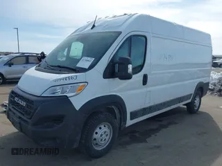 2023 Ram ProMaster Cargo with VIN 3C6LRVDG9PE567047, listed as a IAAI auction lot 41748863 with 186,717 mi miles. Bid and sale history available at carsss.com. Image 16.