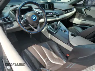2016 BMW i8 with VIN WBY2Z2C57GV675308, listed as a Copart auction lot 53397245 with 56,452 mi miles and Clean Title. Bid and sale history available at carsss.com. Image 8.