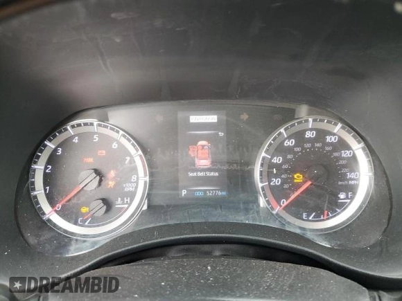 2020 Toyota Highlander LE with VIN 5TDBZRBH6LS014332, listed as a Copart auction lot 42449695 with 52,776 mi miles and Clean title. Bid and sale history available at DreamBid. Image 9.