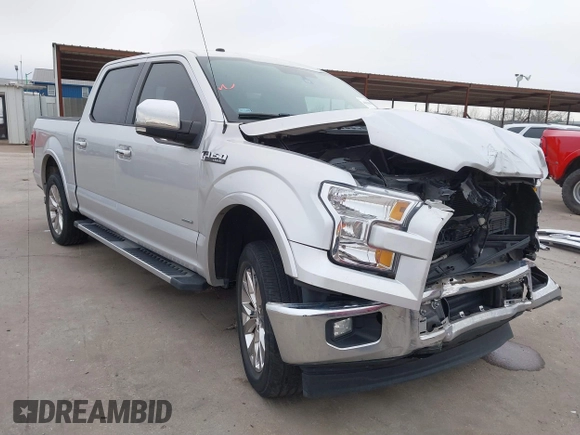 2017 Ford F-150 XL with VIN 1FTEW1CG2HKE13380, listed as a IAAI auction lot 41618638 with 41,225 mi miles. Bid and sale history available at carsss.com. Image 1.