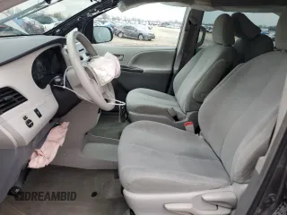 2013 Toyota Sienna L with VIN 5TDZK3DC3DS341886, listed as a Copart auction lot 54631924 with 0 mi miles and Salvage Title. Bid and sale history available at carsss.com. Image 7.