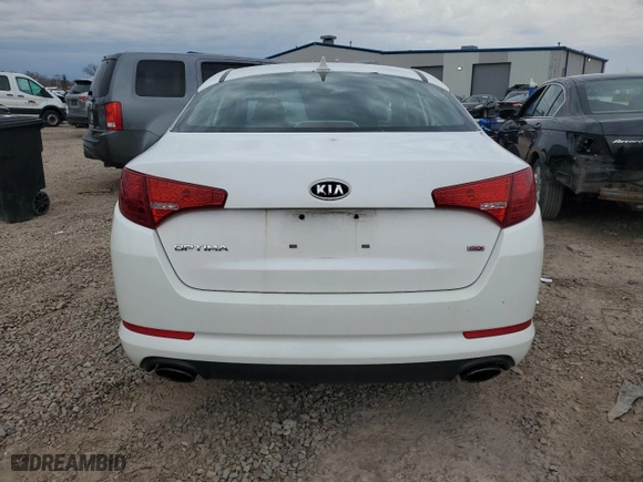 2012 Kia Optima LX with VIN 5XXGM4A78CG070001, listed as a Copart auction lot 53621355 with 111,034 mi miles and Salvage Title. Bid and sale history available at carsss.com. Image 6.