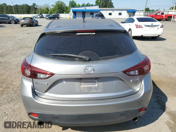 2016 Mazda 3 i Sport with VIN JM1BM1K70G1323207, listed as a Copart auction lot 52296815 with 40,404 mi miles and Salvage Title. Bid and sale history available at DreamBid. Image 6.