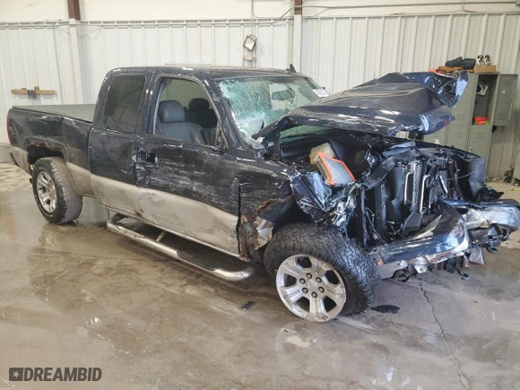 2006 Chevrolet Silverado 1500 LT1 with VIN 1GCEK19ZX6Z288265, listed as a Copart auction lot 47870755 with 0 mi miles and Non Repairable. Bid and sale history available at carsss.com. Image 4.