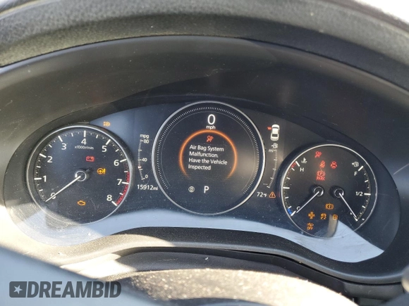 2020 Mazda 3 Premium with VIN 3MZBPBEM9LM124360, listed as a Copart auction lot 69338234 with 15,912 mi miles and Salvage Title. Bid and sale history available at DreamBid. Image 9.