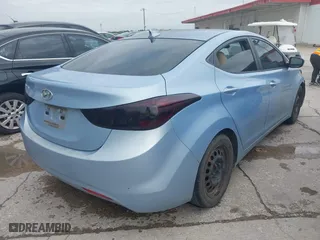 2013 Hyundai Elantra Limited with VIN KMHDH4AE1DU644693, listed as a IAAI auction lot 41950831 with 159,892 mi miles. Bid and sale history available at carsss.com. Image 4.