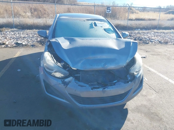 2016 Hyundai Elantra SE with VIN 5NPDH4AE3GH711779, listed as a IAAI auction lot 41290861 with 103,931 mi miles and . Bid and sale history available at DreamBid. Image 12.