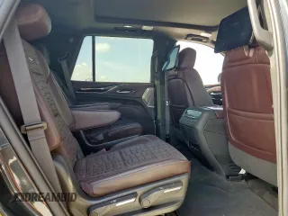 2022 Cadillac Escalade Sport Platinum with VIN 1GYS4GKL3NR214507, listed as a Copart auction lot 61359575 with 58,466 mi miles and Salvage title. Bid and sale history available at DreamBid. Image 11.