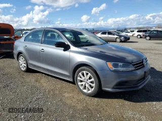 2015 Volkswagen Jetta Sedan 1.8T SE with VIN 3VWD17AJ1FM324401, listed as a Copart auction lot 48090305 with 176,408 mi miles and Clean Title. Bid and sale history available at carsss.com. Image 4.