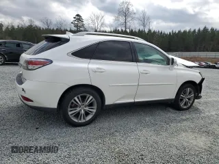 2015 Lexus RX 350 with VIN 2T2ZK1BA6FC190944, listed as a Copart auction lot 50055605 with 265,000 mi miles and Salvage Title. Bid and sale history available at carsss.com. Image 3.