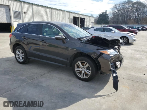 2014 Acura RDX with VIN 5J8TB3H37EL013942, listed as a Copart auction lot 46328695 with 113,510 mi miles and Salvage Title. Bid and sale history available at carsss.com. Image 4.
