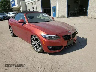2020 BMW 2 Series 230i xDrive with VIN WBA2K1C09L7E19061, listed as a Copart auction lot 75654464 with 35,785 mi miles and Salvage Title. Bid and sale history available at carsss.com. Image 11.