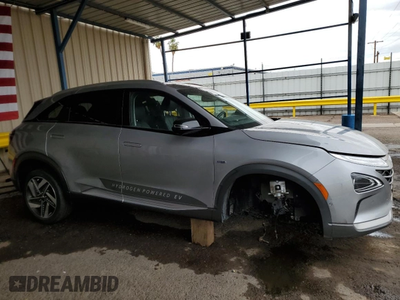 2021 Hyundai NEXO Limited with VIN KM8J84A64MU017143, listed as a Copart auction lot 50567955 with 61,585 mi miles and Clean Title. Bid and sale history available at DreamBid. Image 4.