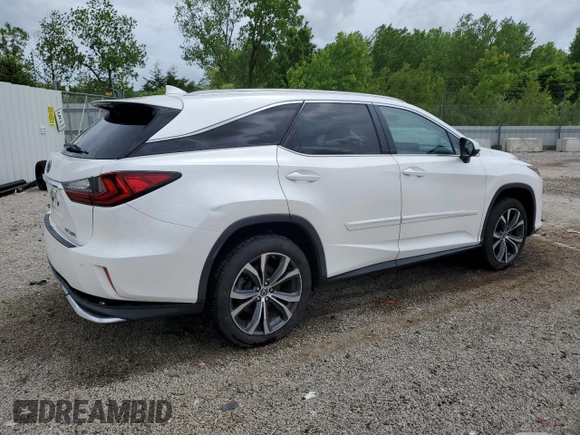 2018 Lexus RX 350L Premium with VIN JTJDZKCA1J2009350, listed as a Copart auction lot 52757225 with Not provided miles and Non repairable. Bid and sale history available at DreamBid. Image 3.