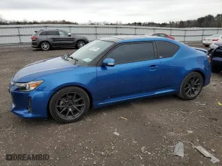 2015 Scion tC with VIN JTKJF5C77F3092135, listed as a Copart auction lot 85798914 with 120,416 mi miles and Salvage Title. Bid and sale history available at carsss.com. Image 1.