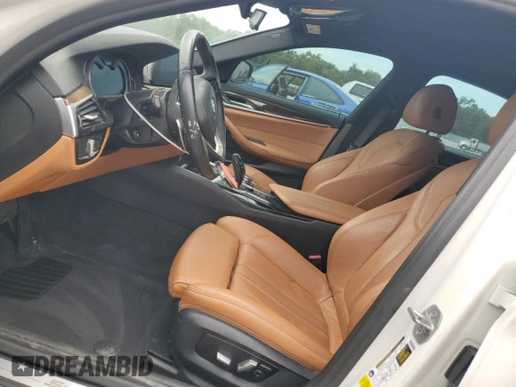 2019 BMW 5 Series 540i with VIN WBAJE5C50KWW15915, listed as a Copart auction lot 61334275 with 73,279 mi miles and Non repairable. Bid and sale history available at DreamBid. Image 7.