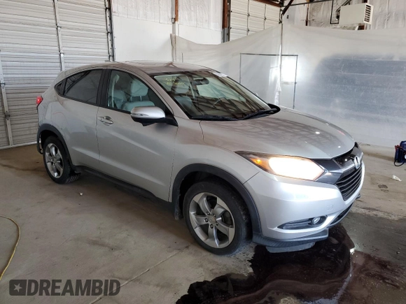 2016 Honda HR-V EX with VIN 3CZRU6H59GM764798, listed as a Copart auction lot 52593155 with 89,491 mi miles and Salvage Title. Bid and sale history available at DreamBid. Image 4.